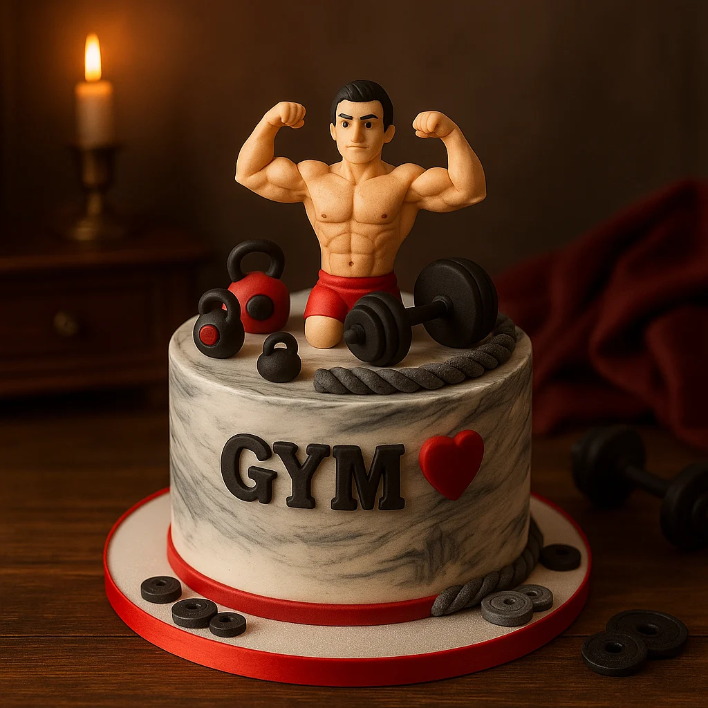 GYM Marble Cake - TF Cakes Online Delivery Freshly baked handcrafted GYM Marble Cake – Cake design by TF Cakes