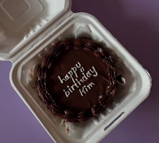 Chocolate overload birthday bento cake - TF Cakes Online Delivery Freshly baked handcrafted Chocolate overload birthday bento cake – Cake design by TF Cakes