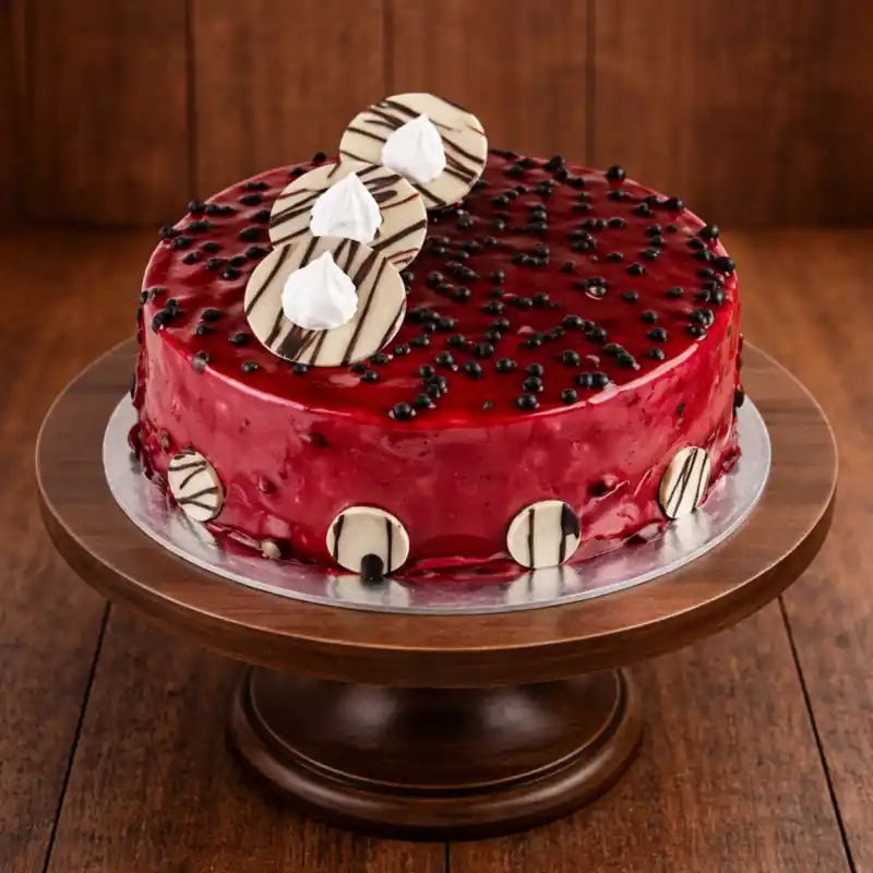 Classic Blueberry Cake - TF Cakes Online Delivery Freshly baked handcrafted Classic Blueberry Cake – Cake design by TF Cakes
