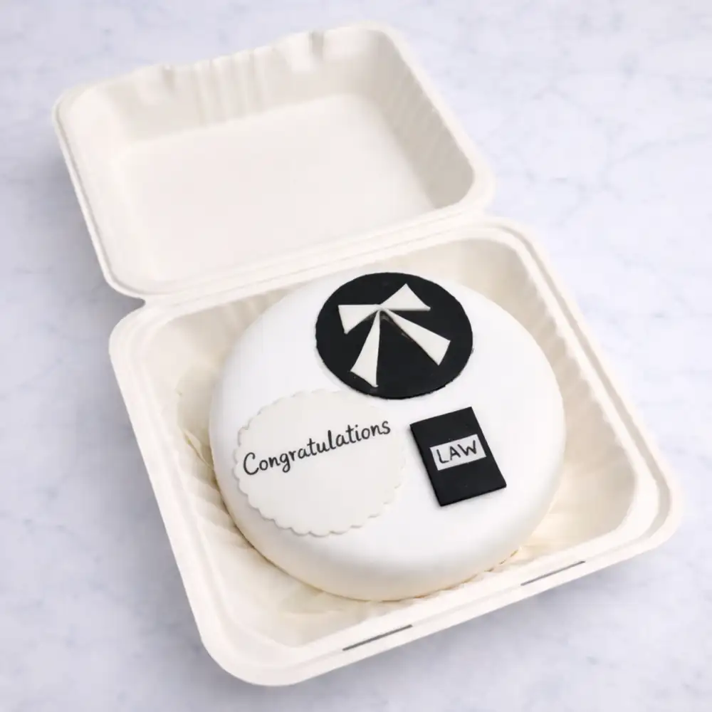 Congratulations Law Graduate Bento Cake - TF Cakes Online Delivery Freshly baked handcrafted Congratulations Law Graduate Bento Cake – Cake design by TF Cakes