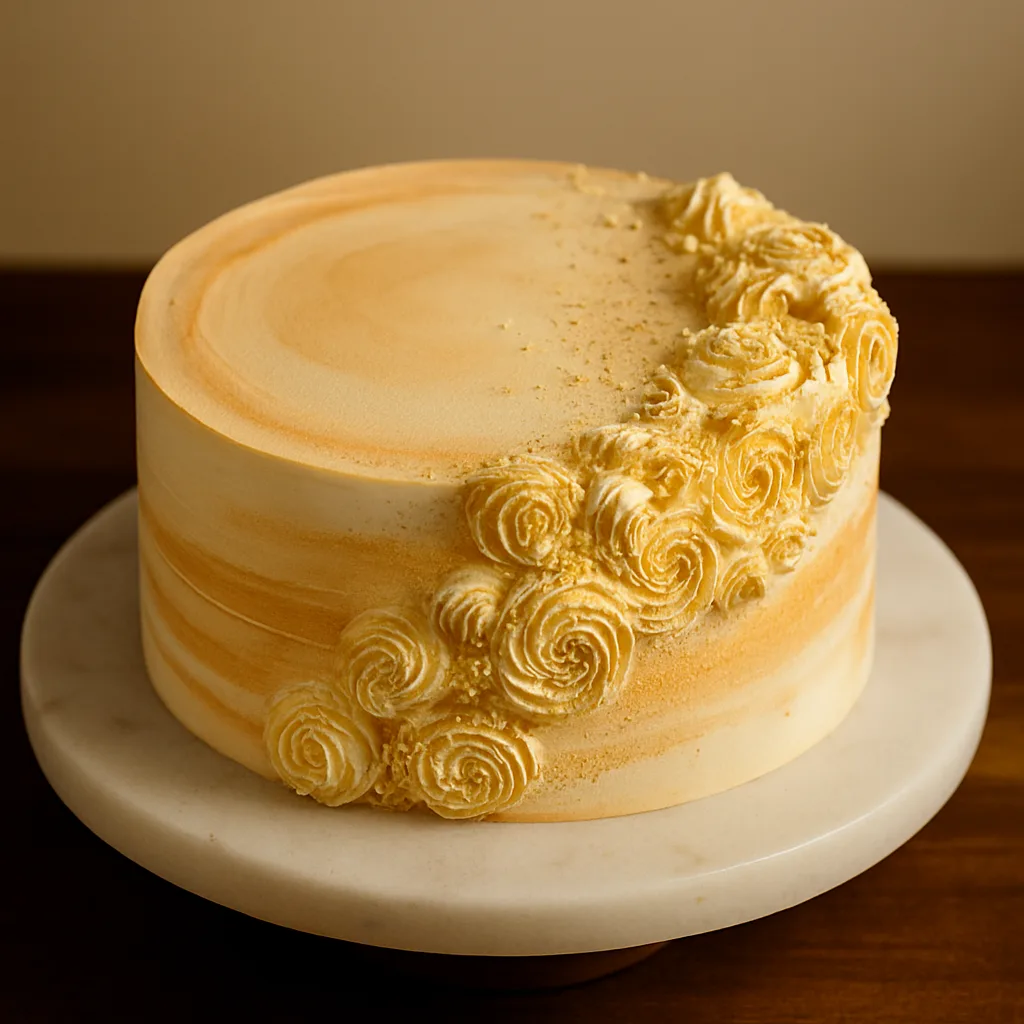 Golden Rose Cake - TF Cakes Online Delivery Freshly baked handcrafted Golden Rose Cake – Cake design by TF Cakes
