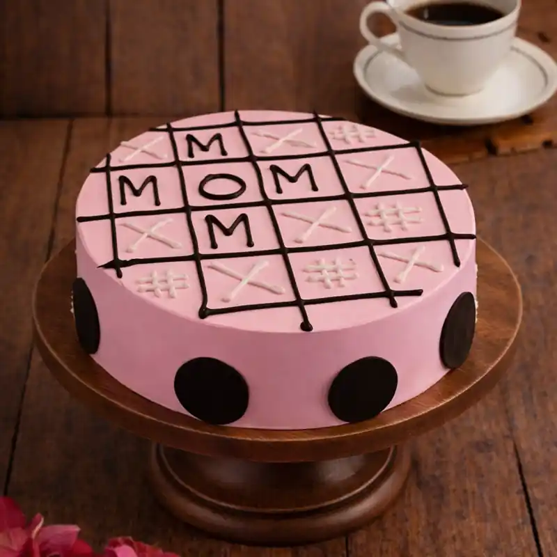 MOM Special Pineapple Theme Cake - TF Cakes Online Delivery Freshly baked handcrafted MOM Special Pineapple Theme Cake – Cake design by TF Cakes