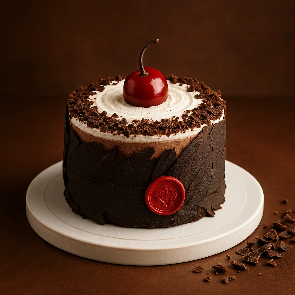 Mini Black Forest Cake - TF Cakes Online Delivery Freshly baked handcrafted Mini Black Forest Cake – Cake design by TF Cakes