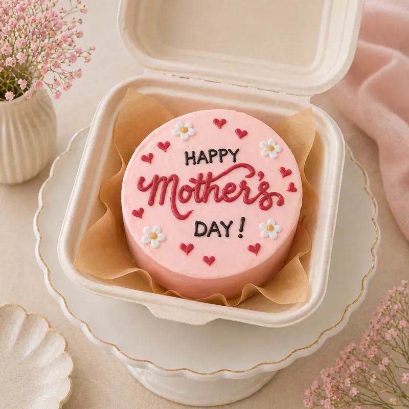Mother’s Day Bento Love Cake - TF Cakes Online Delivery Freshly baked handcrafted Mother’s Day Bento Love Cake – Cake design by TF Cakes