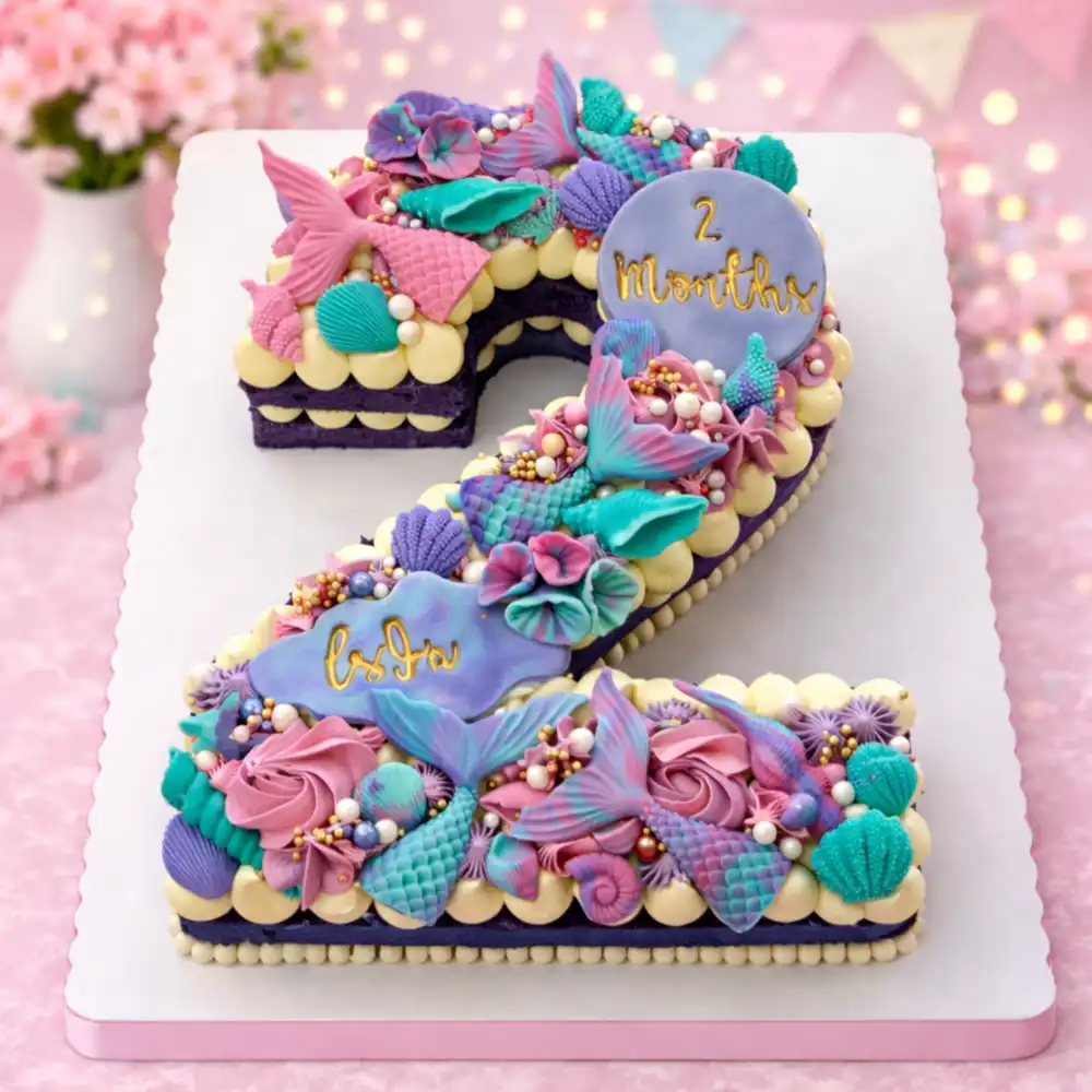 Pastel Candy Number Cake - TF Cakes Online Delivery Freshly baked handcrafted Pastel Candy Number Cake – Cake design by TF Cakes