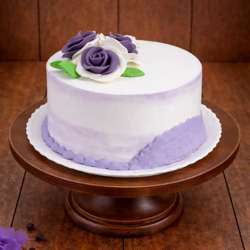 Pink Berry Blueberry Fusion Cake - TF Cakes Online Delivery Freshly baked handcrafted Pink Berry Blueberry Fusion Cake – Cake design by TF Cakes