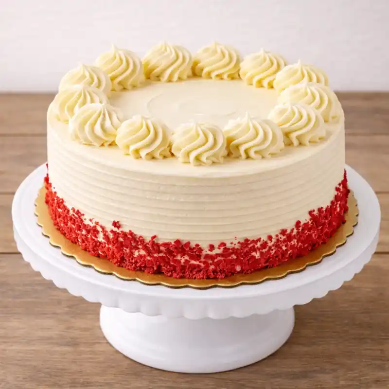 Red Velvet Swirl Cake - TF Cakes Online Delivery Freshly baked handcrafted Red Velvet Swirl Cake – Cake design by TF Cakes