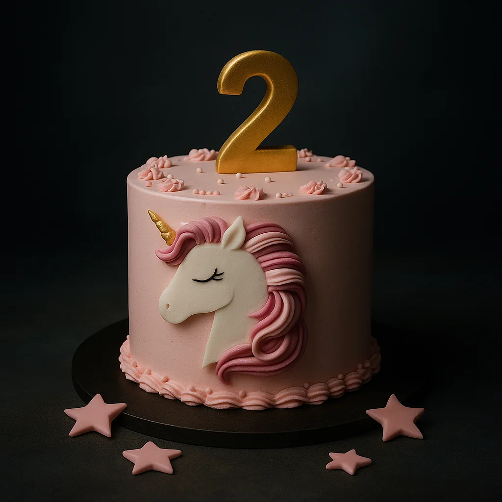Sitting Unicorn Rainbow Ruffle Cake - TF Cakes Online Delivery Freshly baked handcrafted Sitting Unicorn Rainbow Ruffle Cake – Cake design by TF Cakes