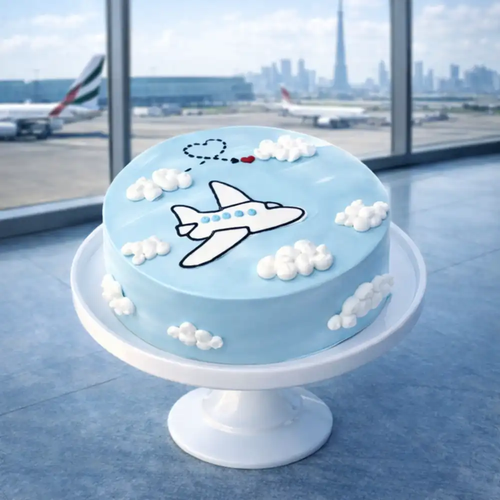 Sky Flight Theme Cake - TF Cakes Online Delivery Freshly baked handcrafted Sky Flight Theme Cake – Cake design by TF Cakes