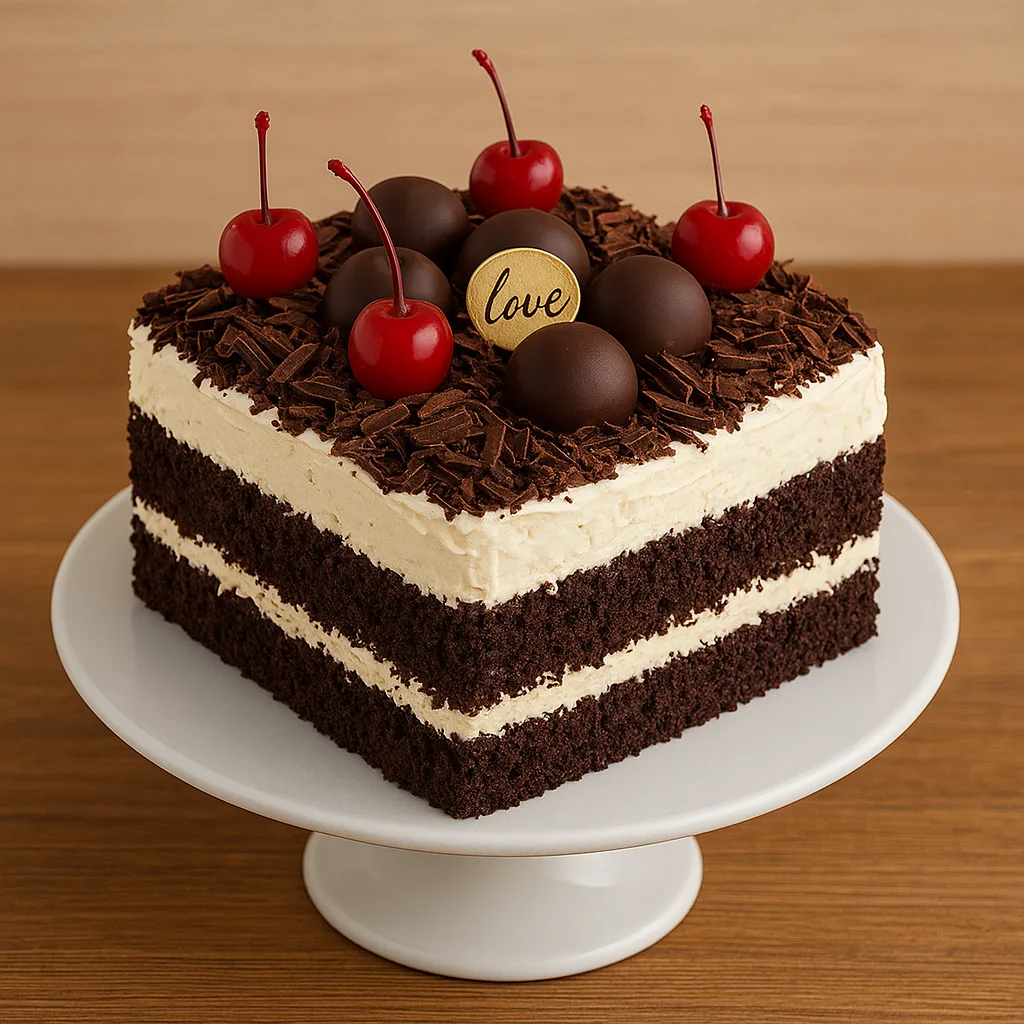 Choco Ball Forest Cake - TF Cakes Online Delivery Freshly baked handcrafted Choco Ball Forest Cake – Cake design by TF Cakes