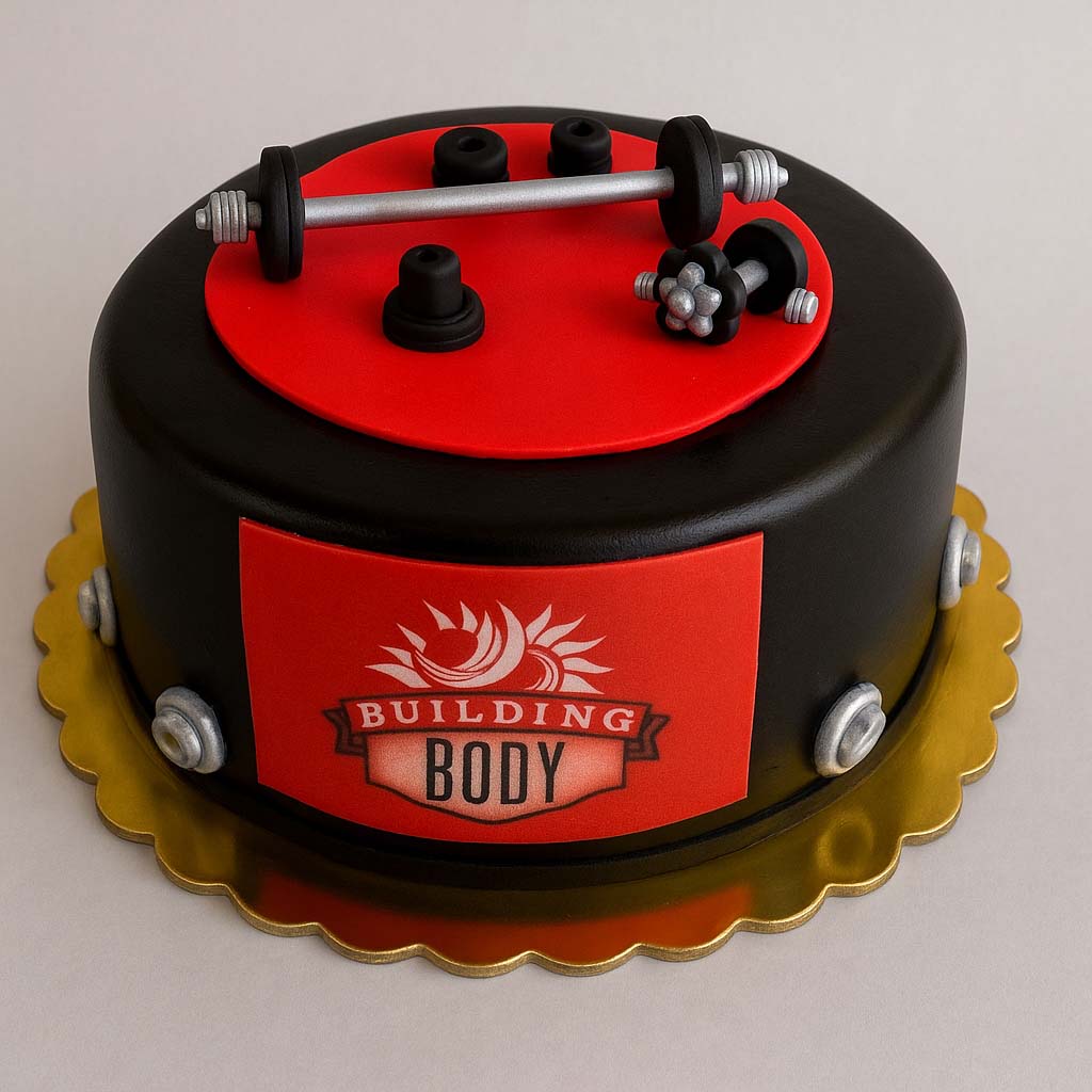 Bodybuilding Cake - TF Cakes Online Delivery Freshly baked handcrafted Bodybuilding Cake – Cake design by TF Cakes
