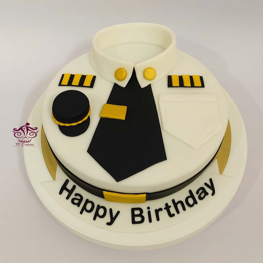 Pilot Theme Birthday Cake - TF Cakes Online Delivery Freshly baked handcrafted Pilot Theme Birthday Cake – Cake design by TF Cakes