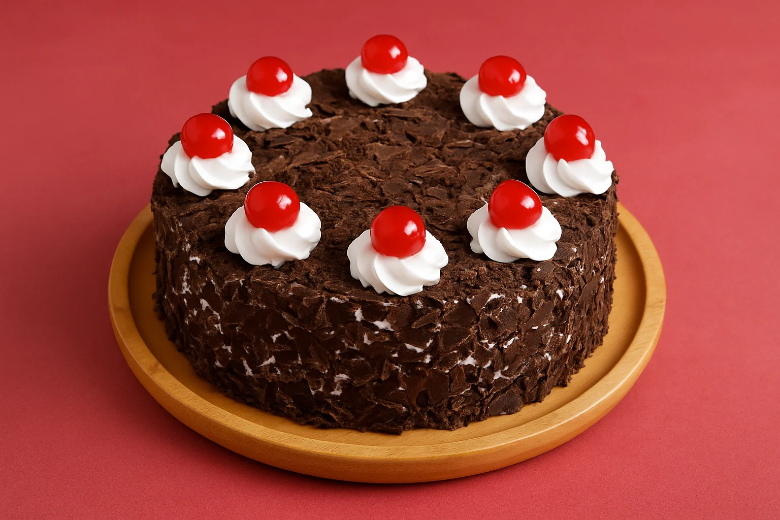 Forest Cake with Shavings - TF Cakes Online Delivery Freshly baked handcrafted Forest Cake with Shavings – Cake design by TF Cakes