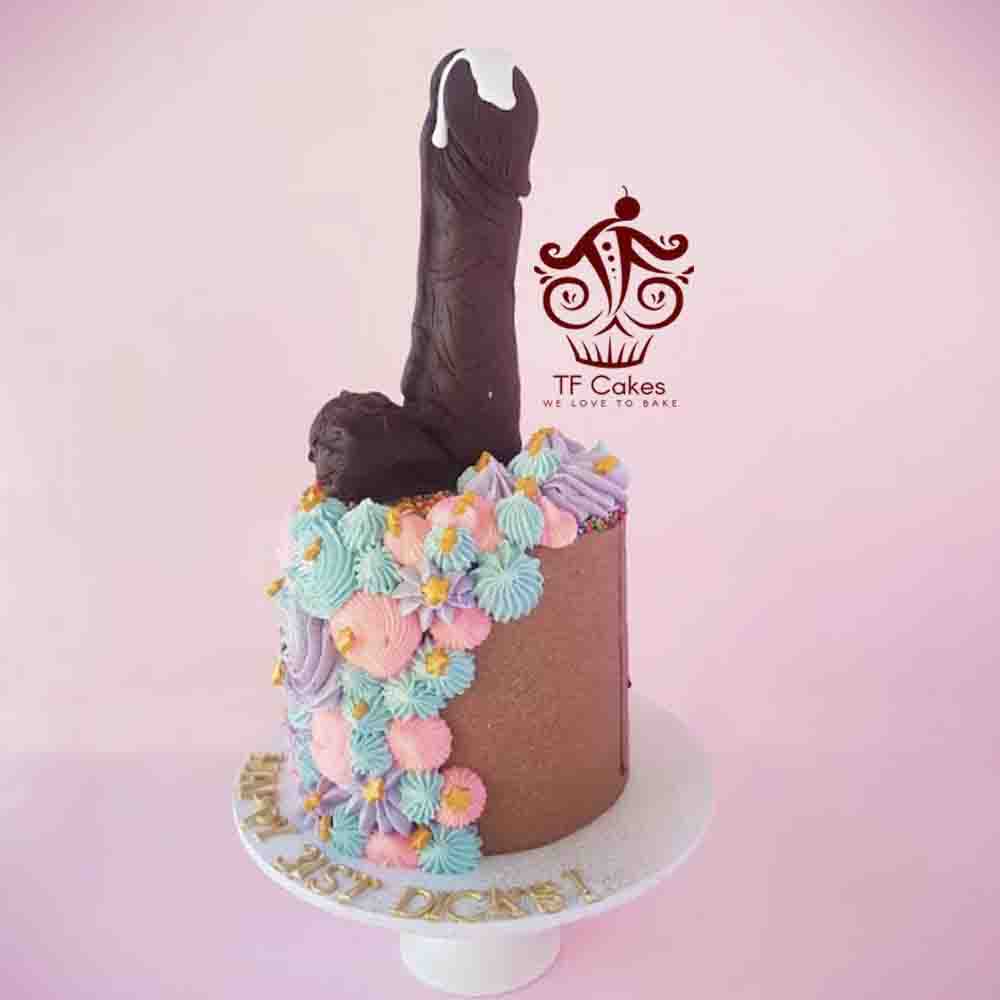 Bachelorette Tower Celebration Cake - TF Cakes Online Delivery Freshly baked handcrafted Bachelorette Tower Celebration Cake – Cake design by TF Cakes